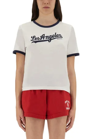Sporty & Rich Ringer dodgers T-shirt