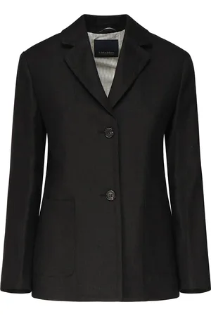 Max Mara Arrigo Jacket In Heavy Linen Canvas