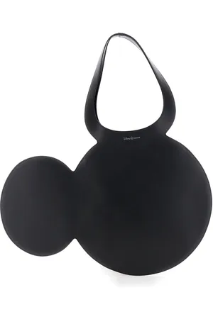 COPERNI Mickey Handbag With Cut-out Handle And Logo Lettering On The Front In Leather Woman