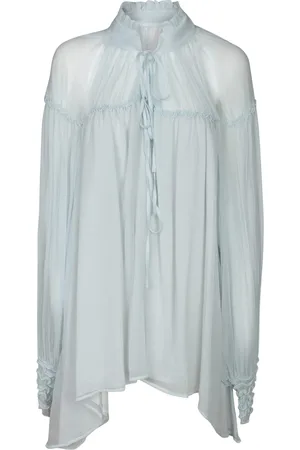 AMEN Light Silk Chiffon Blouse