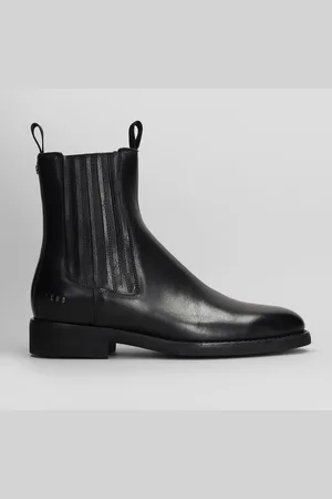 Golden Goose Chelsea Combat Boots In Leather