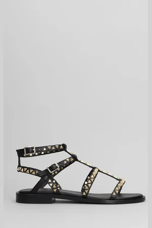 Ash Pandora Flats In Leather