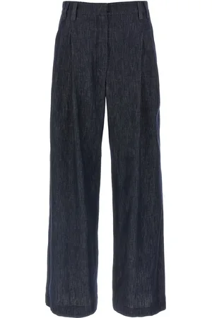 Brunello Cucinelli Wide Leg Jeans