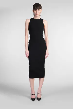 Mach & Mach Dress Woman In Cotton