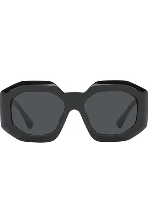 VERSACE Irregular Frame Sunglasses