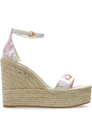 VERSACE Barocco Medusa 95 Wedge Sandals