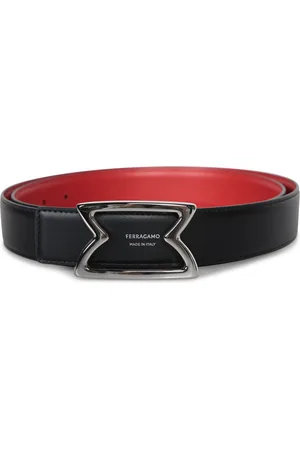 Salvatore Ferragamo Reversible Leather Belt