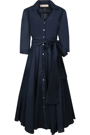 BLANCA Muslin Midi Shirt Dress