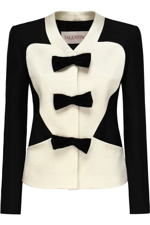 VALENTINO GARAVANI Crepe Jacket With Bows