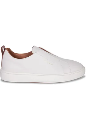 santoni Victory Grain Sneakers