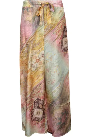 ZIMMERMANN Tallow Multicolor Pants