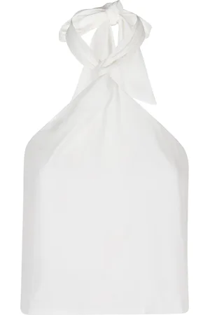 FEDERICA TOSI Top Con Torcion Crepe De Chine