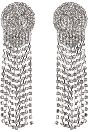 Self-Portrait Embellished Maxi-earrings