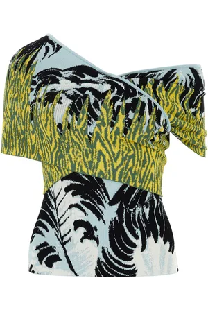 Bottega Veneta Embroidered Jacquard Top