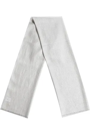 Brunello Cucinelli Lightweight Raw Hem Scarf