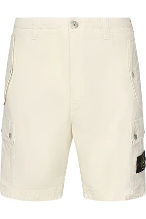 Stone Island Cargo Bermuda With Logo Patch