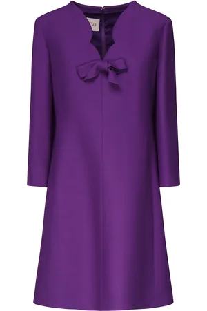 VALENTINO GARAVANI Midi Dress With Bow