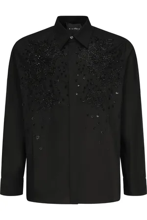 John Richmond Tavaria Shirt With Embroidery And Sequins
