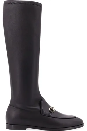 Gucci Jordaan Leather Boots