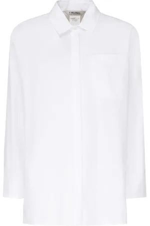 Max Mara Straight Poplin Shirt