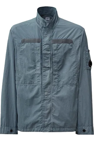 C.P. Company C. P. Company Flatt Nylon Jacket With Logo Iconic Detail