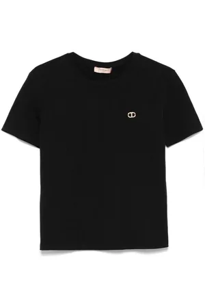 Twin-Set Logo Embellished T-shirt