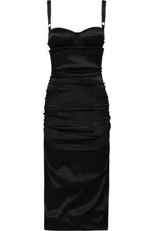Dolce & Gabbana Draped Midi Dress