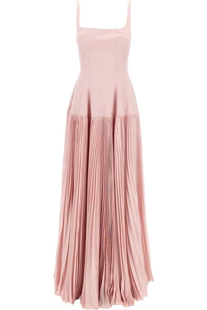 GIOVANNI BEDIN Long Pleated Dress