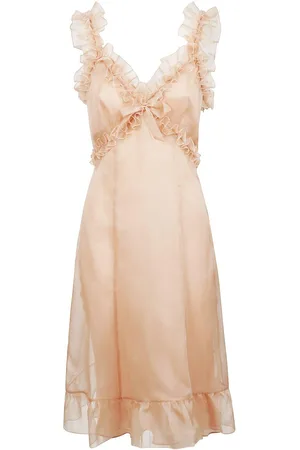 Alessandra Rich Organza Slip Dress