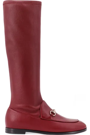 Gucci Jordaan Leather Boots