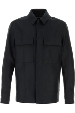 Ermenegildo Zegna Oasi Long-sleeved Shirt Jacket