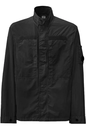 C.P. Company C. P. Company Flatt Nylon Jacket With Logo Iconic Detail