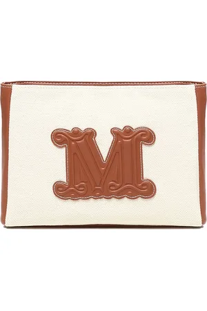 Max Mara Pochette Cascia In Cotton/ Embroidery