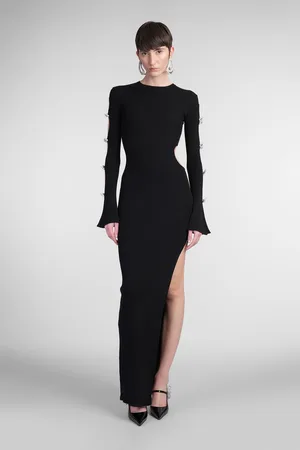 Mach & Mach Dress Woman In Cotton