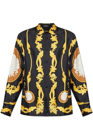 VERSACE Pattern-printed Long-sleeved Shirt