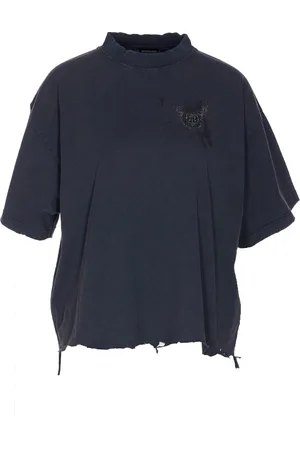 Balenciaga Nail Polished Cropped T-shirt
