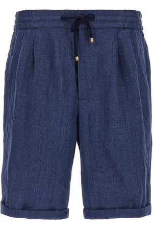 Brunello Cucinelli Linen Bermuda Shorts
