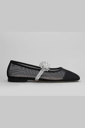 Mach & Mach Ballet Flats In Fabric