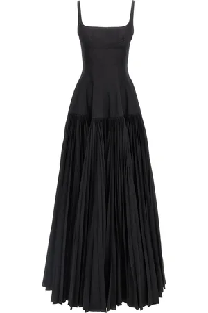 GIOVANNI BEDIN Long Pleated Dress