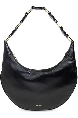 ANINE BING Kate Logo Stamp Shoulder Bag