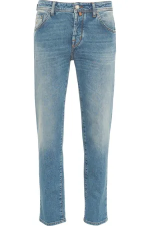 Jacob Cohen Scott Cropped Carrot Jeans