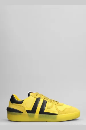 Lanvin Clay Sneakers In Suede And Fabric