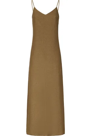 Max Mara Slip Dress In Jacquard Jersey