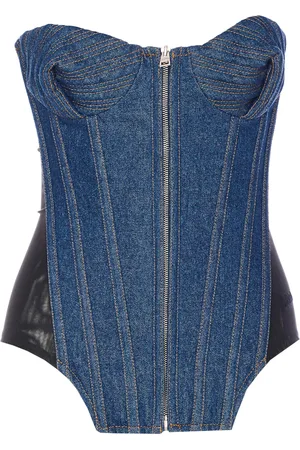 Jean Paul Gaultier The Bi-material Denim Corset