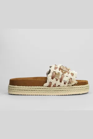 Mou Monoband Flats In Cotton
