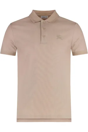Burberry Logo Embroidered Polo Shirt