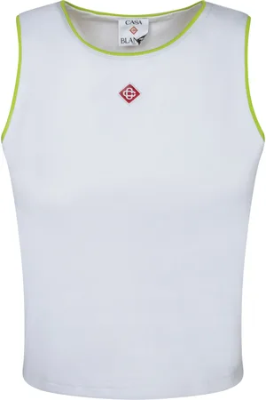 Casablanca Diamond Logo Tank Top