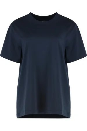 A.P.C. A. P.C. Apc Brodé Cotton Crew-neck T-shirt