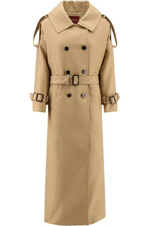 Gucci Gg Crêpe Double-breasted Coat