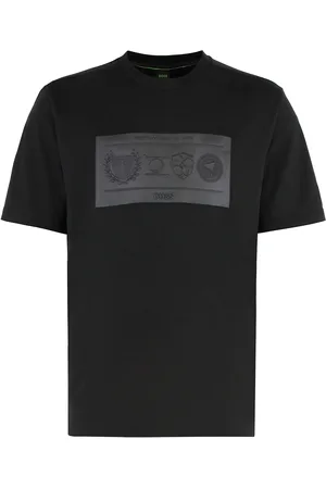 HUGO BOSS Cotton Crew-neck T-shirt